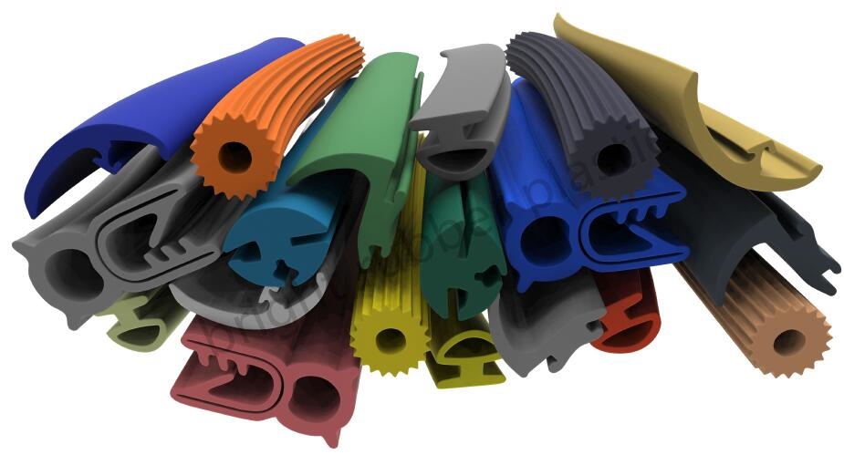 Colorful Extrusion Rubber Parts for Sealing