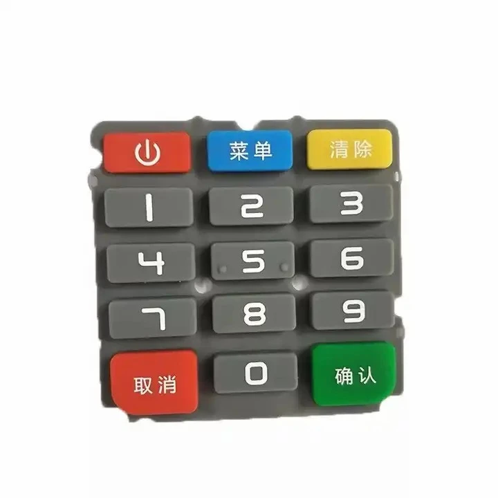Custom Made Silicone Rubber Keypad