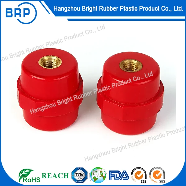 SM30 Busbar Insulator M6 Thread Size 30mm High Support Insulator DJY-25 Fence Insulators For High-speed Railway Power Equipment