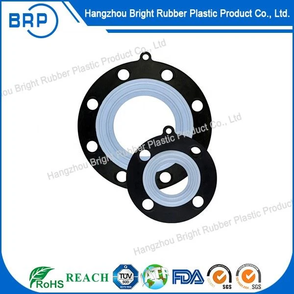 China Manufacturer Silicone Rubber Round Flat Seal Ring Gasket