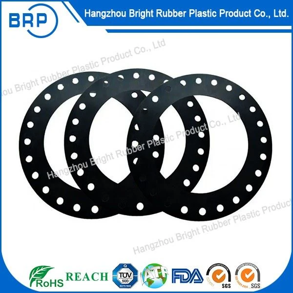 Factory direct seal Silicone Rubber Round Flat Seal Ring Gasket