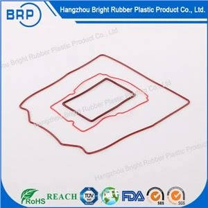 Rectangle EPDM / NBR / NR Roj Hmab Sealing Rings