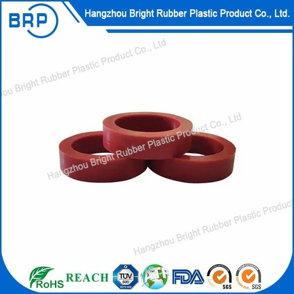 Red Annular Insulation Auto Parts Sealing Ring Rubber Screw Rubber Feet