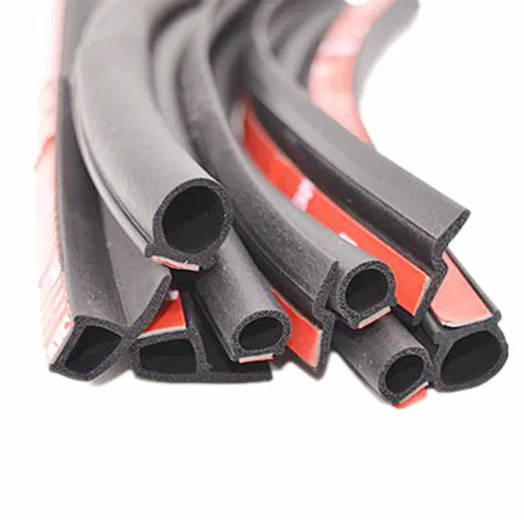 Lag luam wholesale Tiv Thaiv Roj Hmab Ntau Xim Rau Qhov Rooj Qhov Rooj H Channel Glazing Qhov Rooj Sealing Sawb Rubber Strips Extrusion OEM